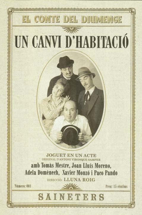 un canvi d'habitació programa 1